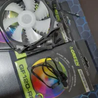 فن GF120-RGB گرین|قطعات و لوازم جانبی رایانه|تبریز, |دیوار