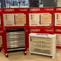 بخاری برقی ۶المنت مدل OM-3000 فن دار