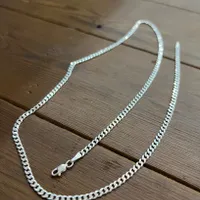 زنجیر گردنبند نقره ۷۰سانتی ۲۷ گرم نو