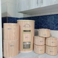 سطل برنج بانکه حبوبات ظرف مسافرتی سبد آبکش جاقاشقی