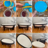 ظرف سوپ و جا حبوباتی