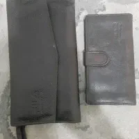 کیف پول و کیف مدارک سالم و تمیز