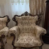 مبل استیل و میز ناهار خوری ۸ نفره در حد نو|مبلمان خانگی و میز عسلی|کرج, شهرک ولیعصر|دیوار