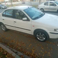 سمند سفید مدل ۹۰ دوگانه کارخانه تک برگ سند|خودرو سواری و وانت|سنندج, |دیوار