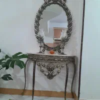 آینه کنسول برنجی