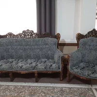 مبل ۹نفره استیل کلاسیک|مبلمان خانگی و میز عسلی|زیرآب, |دیوار