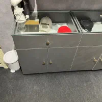 کمد و دیوار ام دی اف بتونی مناسب بوتیک