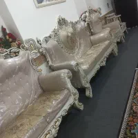 مبل تک قلب جنس پارچه مازراتی.باعسلی وجلومبلی|مبلمان خانگی و میز عسلی|تربت جام, کلالی|دیوار