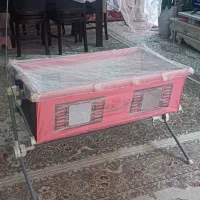 گهواره پشه بند دار فلزی چیکو