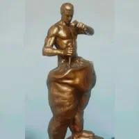 مجسمه انگیزشی بدنسازی ابعاد ۱۳×۳۳