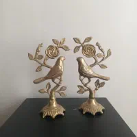 دو عدد کبوتر برنز