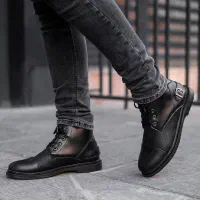 نیم بوت مردانه با کیفیت تضمینی|کیف، کفش، کمربند|رشت, منظریه|دیوار