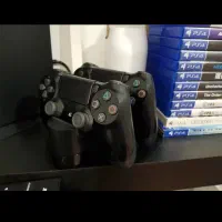 ps4  یک ترا دو دسته و شارژر آخرین سری اروپا همراه|کنسول، بازی ویدئویی و آنلاین|رشت, فلسطین|دیوار