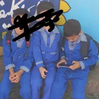 لباس فرم آبی رنگ برای کلاس اول ،نو نیست