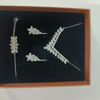 فروش ست نقره زنانه زیرقیمت بازار|جواهرات|صدرا-فارس, فاز ۱|دیوار