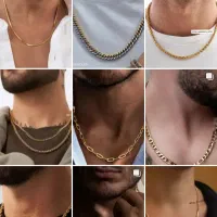گردنبند مردانه.   دستبند.   نیمست مردانه