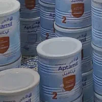 قوطی شیر خشک خالی
