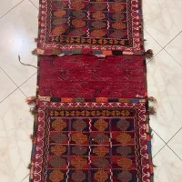 خورجین دستبافت انتیک سالم ریزبافت عشایری|گلیم، جاجیم، گبه|تهران, شهرک غرب|دیوار