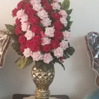 جام گل رز مصنوعی زیبا|گل مصنوعی|کرج, شهرک طالقانی|دیوار