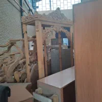 مبل،صندلی،تخت خام چوبی|مبلمان خانگی و میز عسلی|مشهد, شهرک صنعتی توس|دیوار
