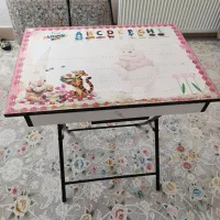 میز تحریر و صندلی پایه فلزی تا شو