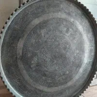 مجمعه مسی پر از نقش و نگار ،مهر دار صدساله