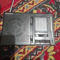 رادیو اصل  عتیقه سونی یاطری وادابتور سالم