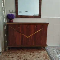 آینه کنسول ومیزتلویزیون بدون خط وخش