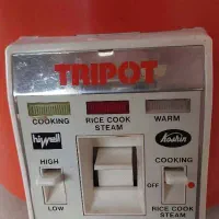 آرام پز، بخارپز و پلوپز  برند TRIPOT ساخت ژاپن|اجاق گاز و لوازم برقی پخت‌وپز|تهران, ونک|دیوار