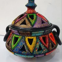 یک جفت ظرف سفالی