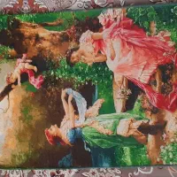 نخ ونقشه وتابلوفرش دستبافت|تابلو فرش|هشتگرد, فاز ۷ مهستان|دیوار