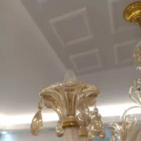 لوستر کریستال ۸ شاخه|لوستر و چراغ آویز|سمنان, |دیوار