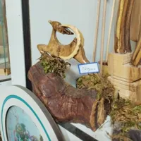 مجسمه چوبی حیوانات