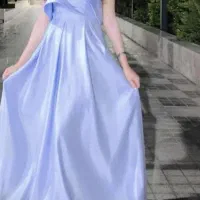 لباس ساتن عروسکی