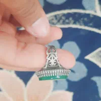 انگشتر عقیق سبز|جواهرات|جهرم, |دیوار