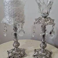آینه و دو شمعدان و کنسول عروس