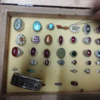 انگشتر کار دست  نقره تعداد یجا