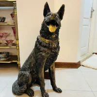 مجسمه پلی استر سگ ژرمن