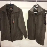 کاپشن و پافر مردانه سایز لارج (نو، بدون استفاده)