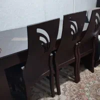 میز ناهار خوری ۶ نفره  و ۴ تا صندلی|میز و صندلی غذاخوری|کرج, اصفهانی‌ها|دیوار