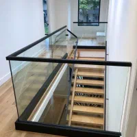نرده‌ی شیشه ای/ هندریل / جان پناه / سکوریت