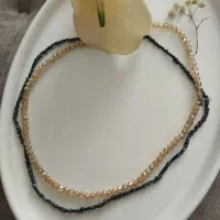 چوکر گردنبد مروارید فانتزی