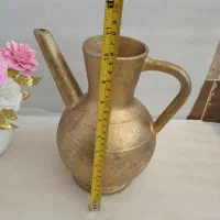 آفتابه یا ابریق روسی قدیمی چدن عتیقه و آنتیک|کلکسیون اشیاء عتیقه|مرند, |دیوار
