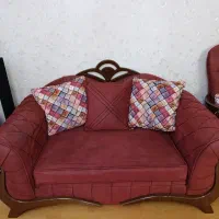 مبل ۷ نفره همراه با میز ناهارخوری ۸ نفره