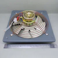 هواکش فلزی دمنده ( فن . تهویه )|پنکه و تصفیه‌کنندهٔ هوا|بهبهان, |دیوار