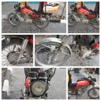 موتورسیکلت 125مدل84مدارک کامل آماده انتقال