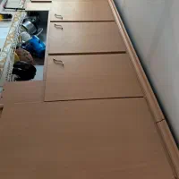 چهار و نیم متر کابینت تمام mdf همراه سینک وهود|مصالح و تجهیزات ساختمان|همدان, |دیوار