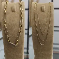 طلای بدون اجرت گوشواره زنجیر دستبند پلاک النگو و..|جواهرات|قزوین, |دیوار