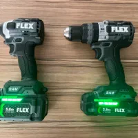 دریل فلکس به همراه پیچ گوشتی FLEX امریکا