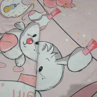 پرده اتاق خواب کودک کتان هازان